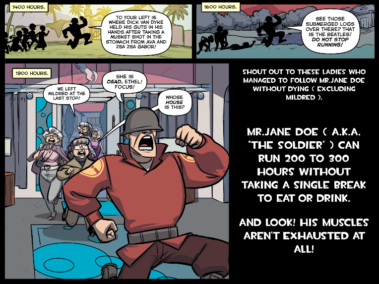 Comic panels from TF Comics #1 : 'Ring of Fired'